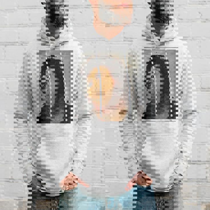 【キリスト画】おばあさんが勝手に修復した教会の壁画が人気爆発 長袖tシャツ パーカー 彼への贈り物