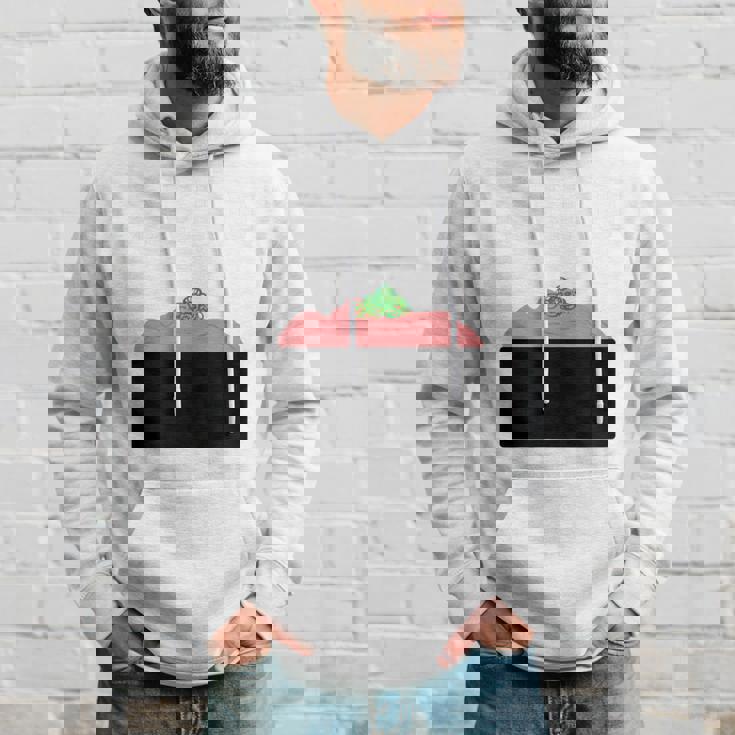 【ネギトロ】マグロ トロ ねぎ 寿司 おすし 軍艦巻き 可愛い おもしろ 面白い 食べ物 鮨 ネタ ウケ狙い 文字入り パーカー 彼への贈り物