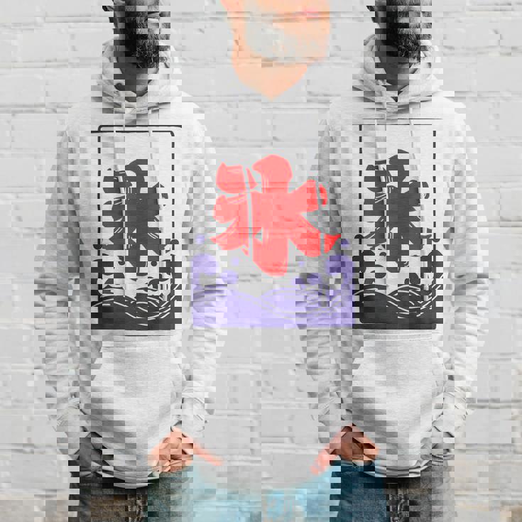 【バックプリント・背中側】氷 のれん 夏（氷屋 かき氷）お祭り 露店 夜店 漢字 文字 昭和レトロ 和柄 イラスト パーカー 彼への贈り物