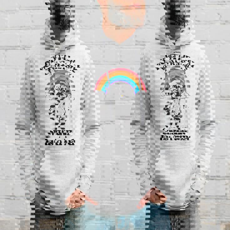 あなたの小さな皮肉な太陽の光はアライグマに到着しました パーカー 彼への贈り物