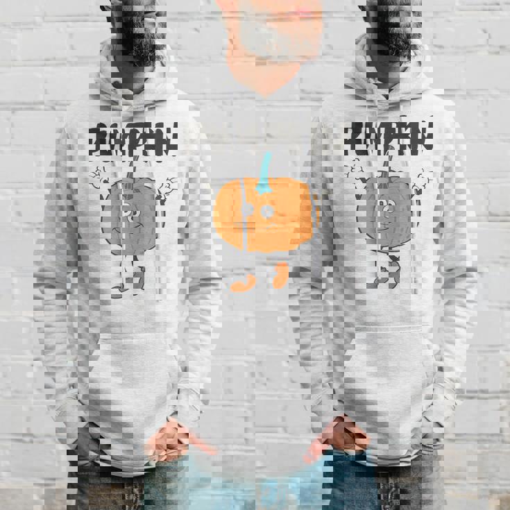 かぼちゃ Pumpkin キャラクター 顔 イラスト かわいい おもしろ シンプル ゆるい 野菜 ゆるキャラ パーカー 彼への贈り物