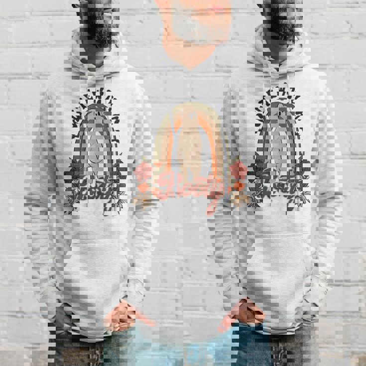 かわいいお尻 面白い ハロウィン ゴースト レトロ ヴィンテージ スタイル パーカー 彼への贈り物