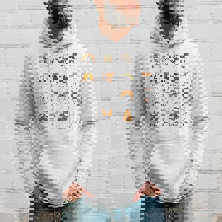 かわいい面白い犬種 パーカー 彼への贈り物