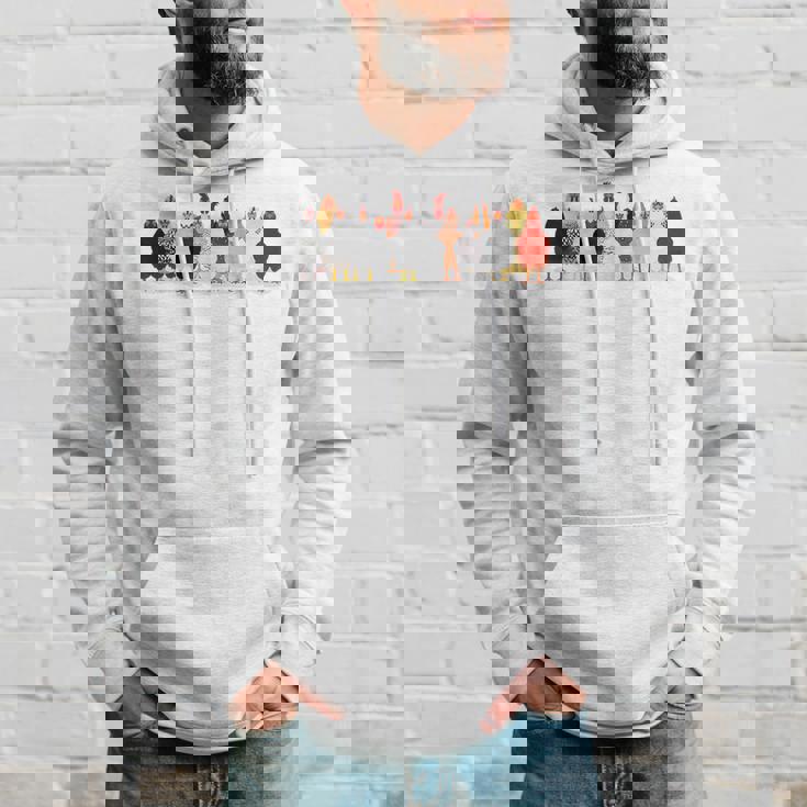 かわいい鶏 洋画 恋 春 パステル パーカー 彼への贈り物