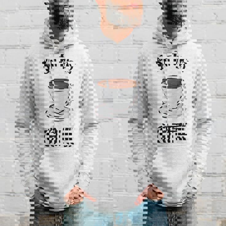 でもファーストコーヒーおもしろいコーヒー好きかわいい パーカー 彼への贈り物