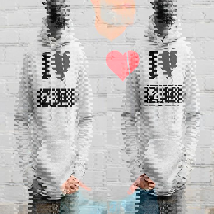 アイハート 和泉 日本 大好き 日本土産アイテム パーカー 彼への贈り物