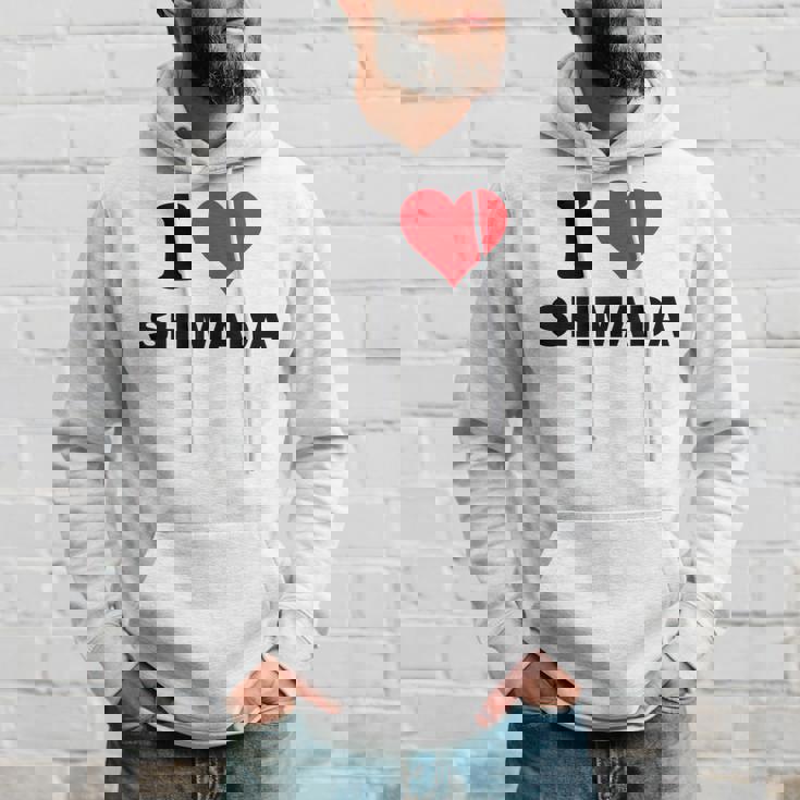 アイハート 島田 Japan Love 日本土産 パーカー 彼への贈り物