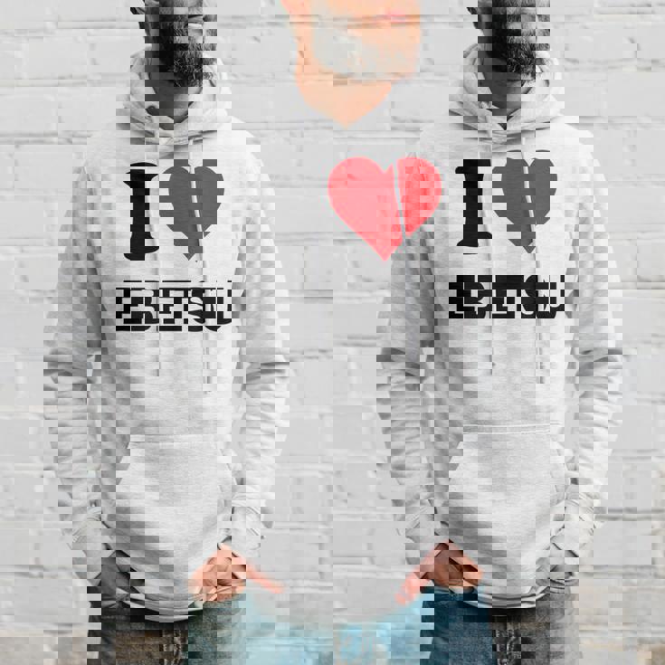 アイハート 江別 Japan Love 日本土産 パーカー 彼への贈り物