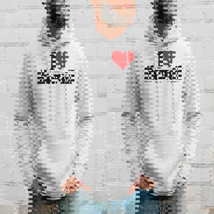 アイラブハートハワイ パーカー 彼への贈り物