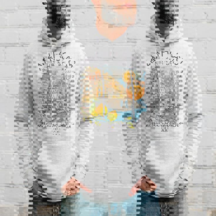 アマルフィ 海岸 イタリア 旅行 旅行 バケーション 地中海 パーカー 彼への贈り物