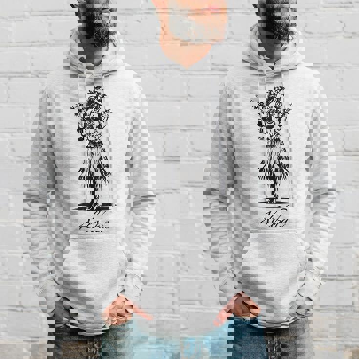 アロハ ハワイ ハワイアン ヴィンテージ ワヒネ フラダンス ダンサー ガール パーカー 彼への贈り物