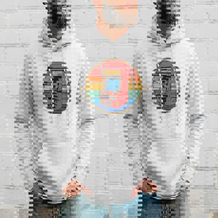 アーケード ゲーマー ビデオゲーム レトロ ゲーマー 長袖tシャツ パーカー 彼への贈り物