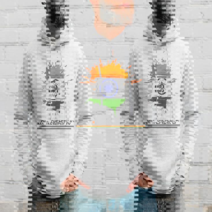 インド独立記念日 1947年8月15日 インド国旗 愛国心 パーカー 彼への贈り物