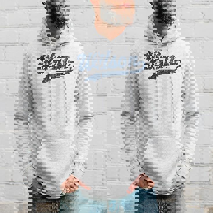 ウィルソン ノースカロライナ Nc ビンテージ スポーツ グラフィック パーカー 彼への贈り物