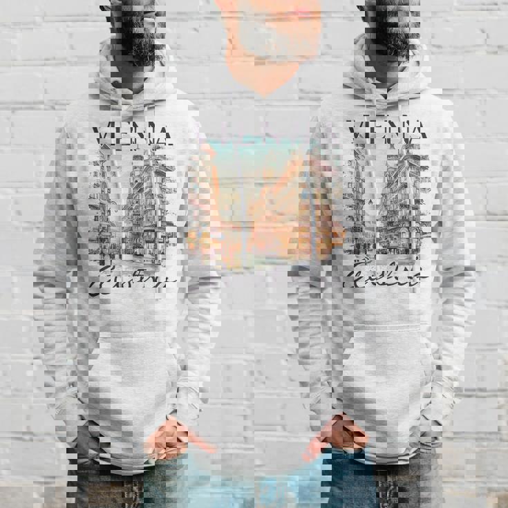 ウィーン オーストリア 旅行 お土産 Meet Me Inienna パーカー 彼への贈り物