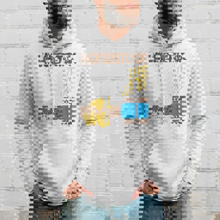 ウッドストック・ライブ・アンド・レット・ライブ パーカー 彼への贈り物