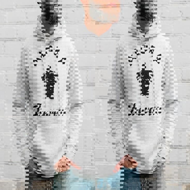 ウミガメ アロハ ハワイ Hi ハワイアンアイランド ホヌ ビンテージ クール パーカー 彼への贈り物