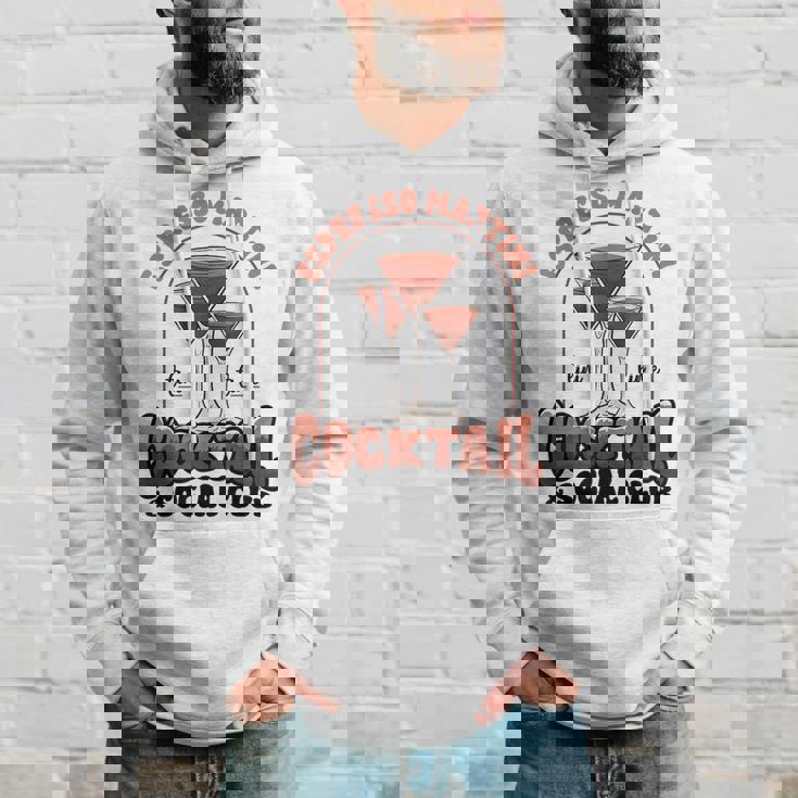 エスプレッソ・マティーニ・ソーシャル・クラブ・ウォッカ・コーヒー・ラバー・カクテル パーカー 彼への贈り物