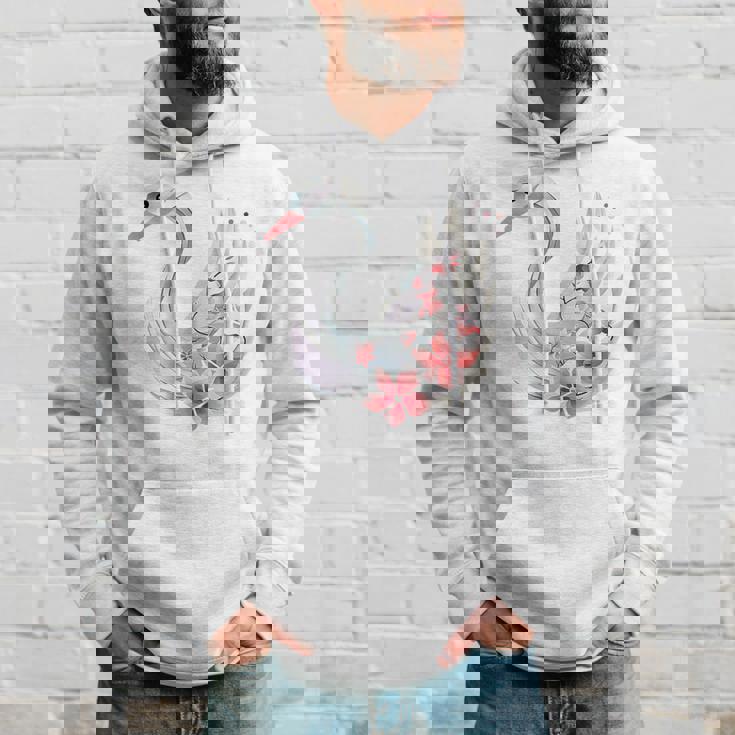 エレガントな白鳥の花 パーカー 彼への贈り物