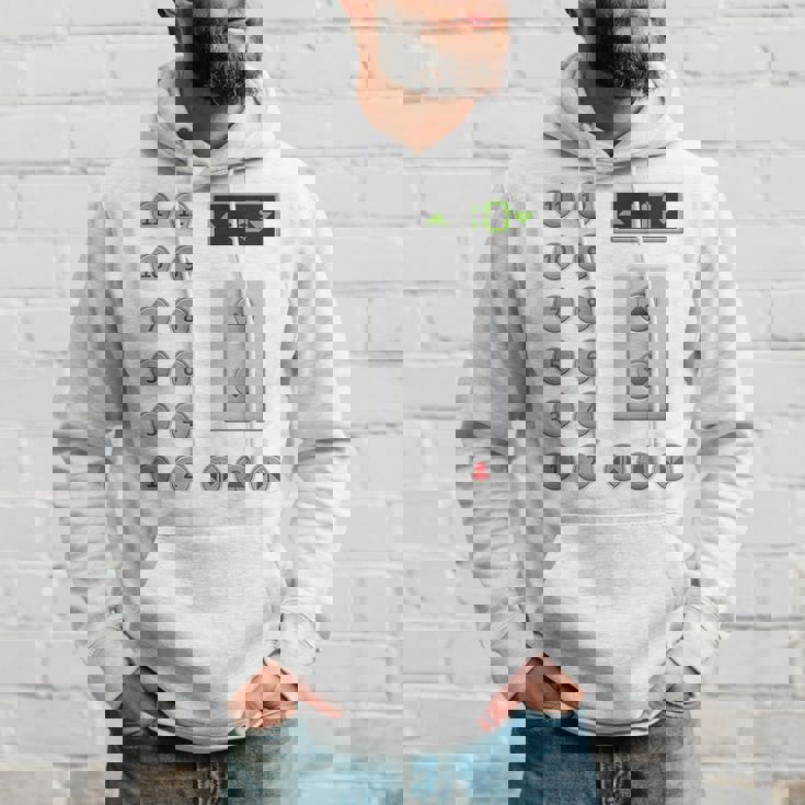 エレベーターボタン おもしろエレベーター パーカー 彼への贈り物