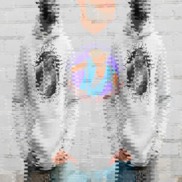 オリビア・ニュートンジョン レッツ・ゲット フィジカルサークル 写真 パーカー 彼への贈り物