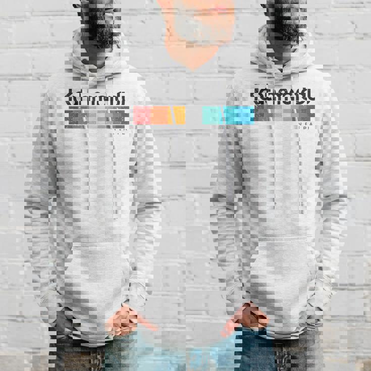 カトマンズ ネパール レトロスタイル ビンテージデザイン パーカー 彼への贈り物