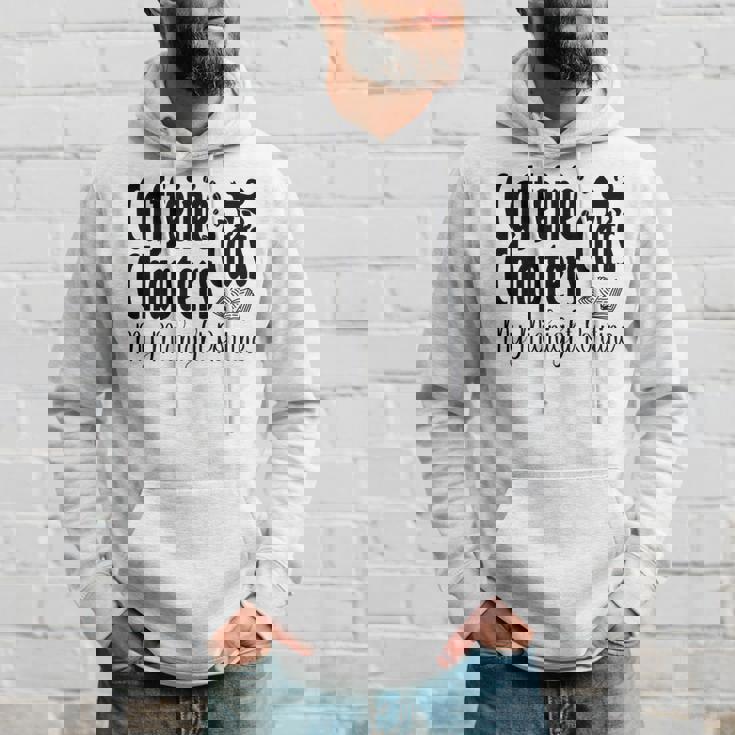 カフェイン猫・章 マイミッドナイトルーチン ナイトキャット フクロウ 長袖tシャツ パーカー 彼への贈り物