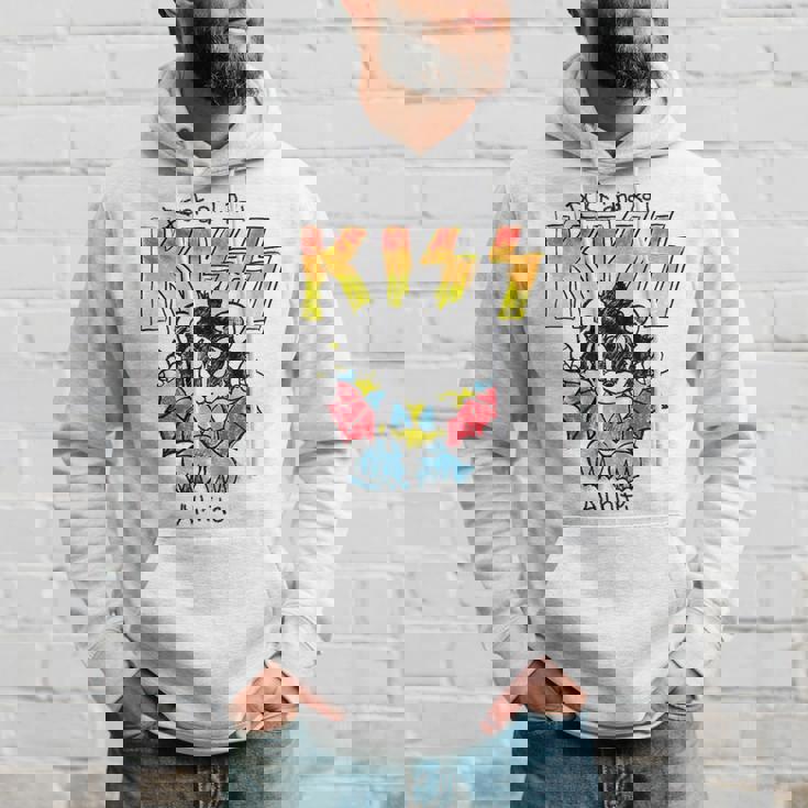 キッズ キッス Kiss In The Lines パーカー 彼への贈り物