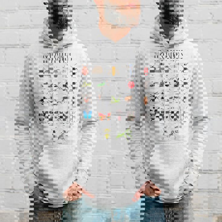 キッズ 昆虫の種類バグ識別科学 パーカー 彼への贈り物