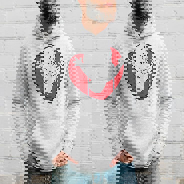 キャスパー・ザ・フレンドリー・ゴースト バレンタインデーのフロント&バック パーカー 彼への贈り物