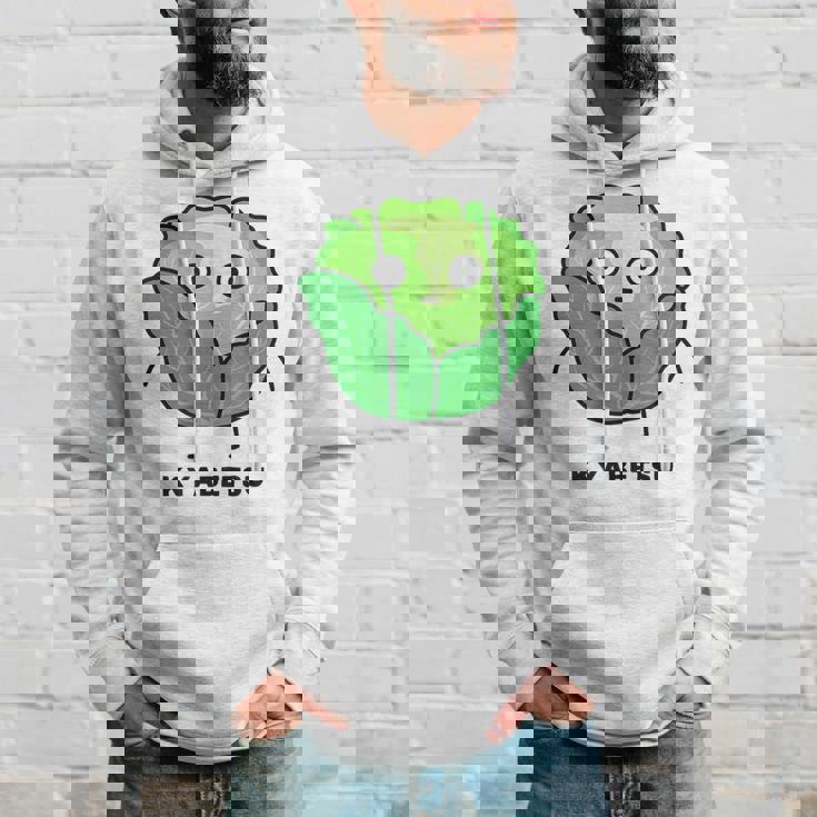 キャベツ 顔 イラスト かわいい おもしろ 面白い 簡単 シンプル ゆるい 野菜 パーカー 彼への贈り物