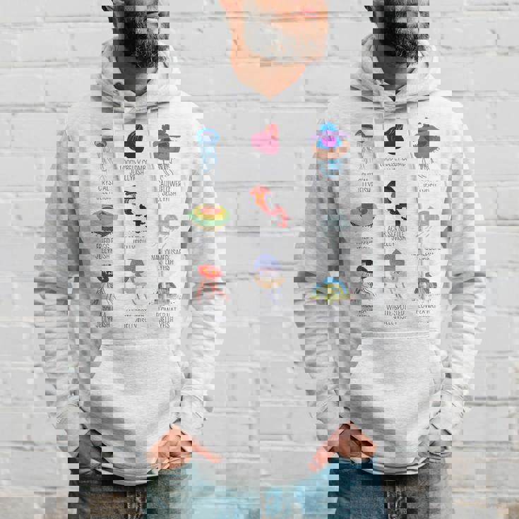 クラゲ 種 シージェリー 生物学者へのギフト パーカー 彼への贈り物