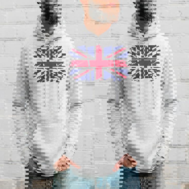 グウェントuk、イギリスの国旗、ユニオンフラッググウェント 長袖tシャツ パーカー 彼への贈り物