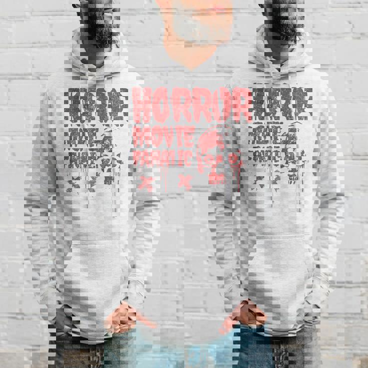 グランジー ダメージ加工 ホラー映画 ファン 赤 グラフィック 怖い頭蓋骨 長袖tシャツ パーカー 彼への贈り物