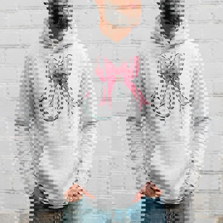 コケット ボウ 釣り フィッシャーフック ピンクリボン ママ 母の日 パーカー 彼への贈り物