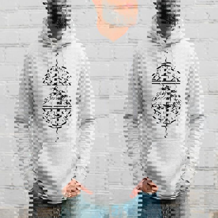 コンパス ローズ マウンテン シーン 自然 恋人 ハイキング バックパッキング パーカー 彼への贈り物