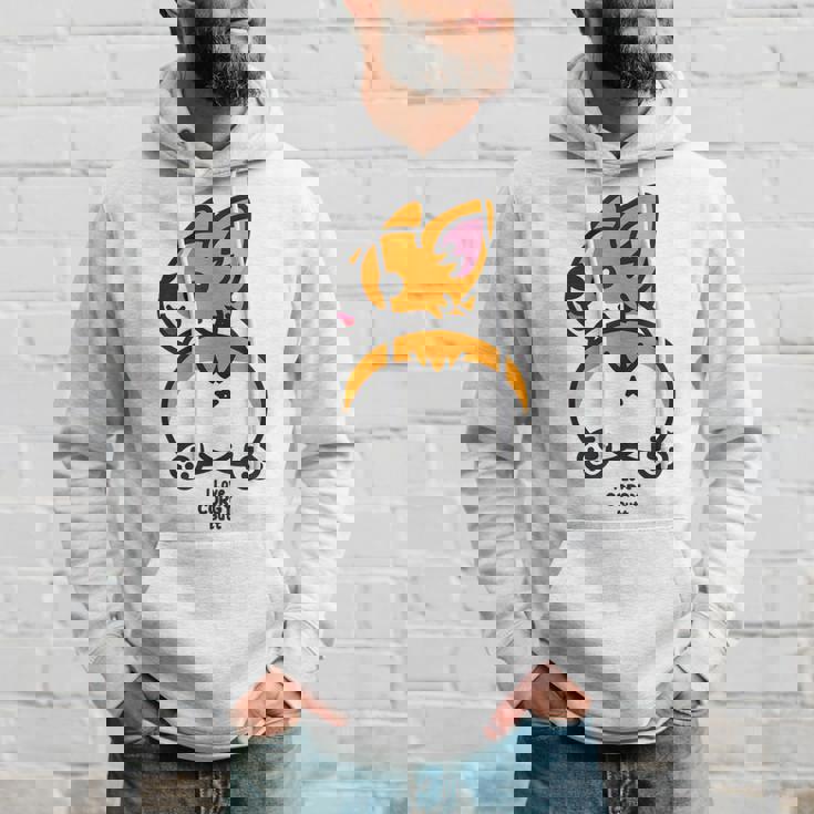 コーギーお尻大好き パーカー 彼への贈り物