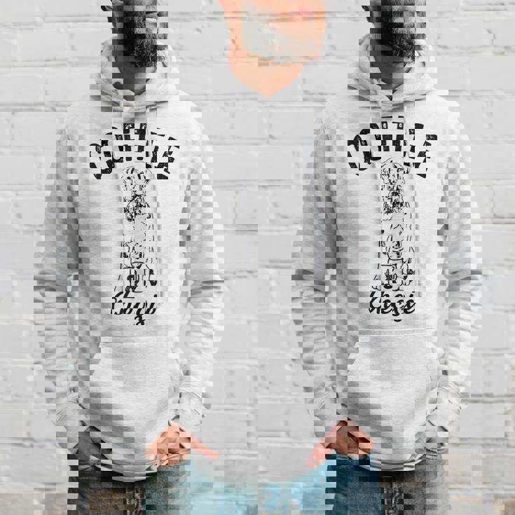 コーヒーとチェシー犬 チェサピークベイレトリーバー 子犬 パーカー 彼への贈り物