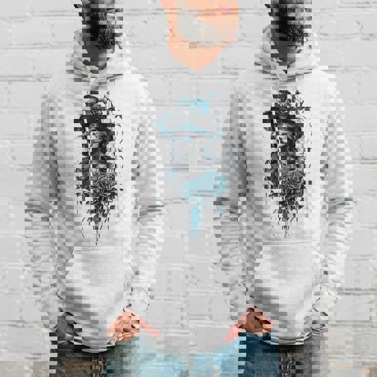 ゴシックガール ハロウィンコスチューム 魔女ゴス オカルトウィッカ パーカー 彼への贈り物