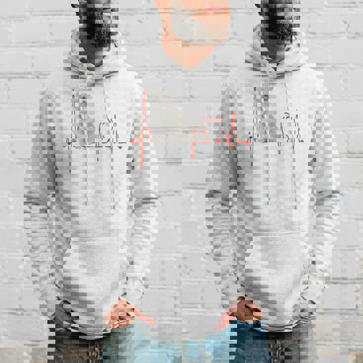 ゴールデンチンチラ ペルシャ猫 ハートビート Ekg I Love My Cats パーカー 彼への贈り物