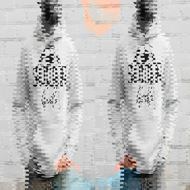 サッカー おじさん お父さん プレーヤー コーチ 試合 デー ギフト ボーイフレンド 男性 パーカー 彼への贈り物