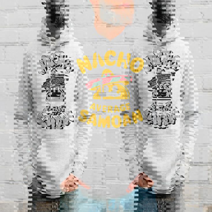 サモア・ナチョ 平均 面白い タコス 火曜日 シンコ・デ・マヨ フィエスタ パーカー 彼への贈り物