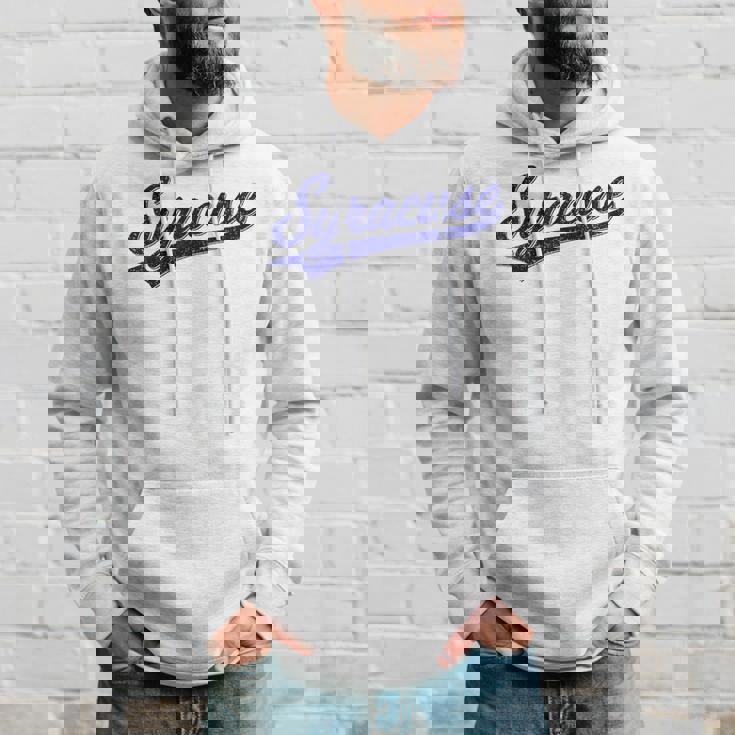 シラキュース ニューヨーク バーシティ スクリプト クラシック スポーツ ジャージスタイル パーカー 彼への贈り物