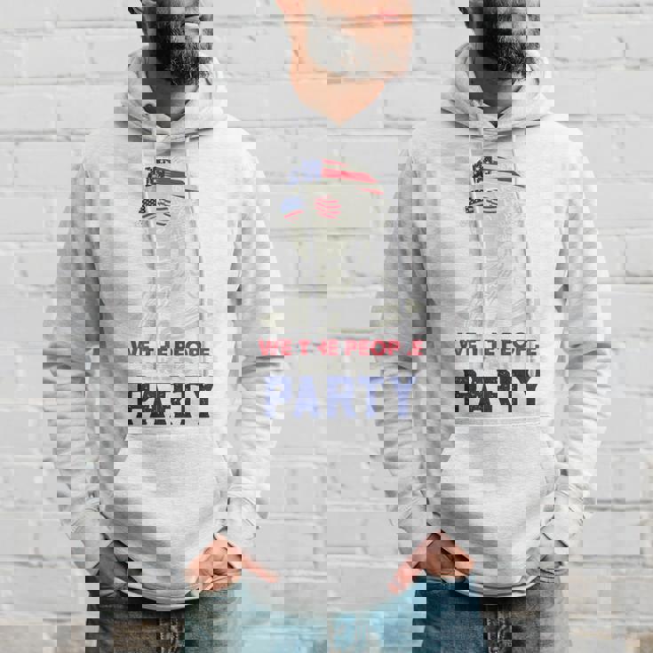 ジョージ・ワシントン ファンスターズ ストリップ アメリカ国旗 7月4日 ペイトリオット 長袖tシャツ パーカー 彼への贈り物