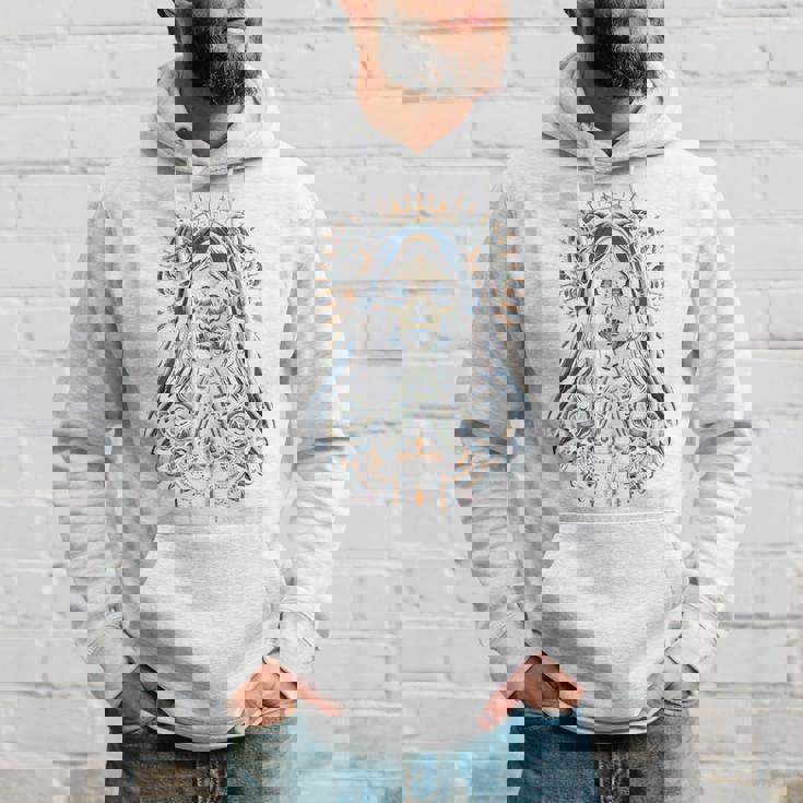 スカル サンタ ムエルテ クリスチャン 長袖tシャツ パーカー 彼への贈り物