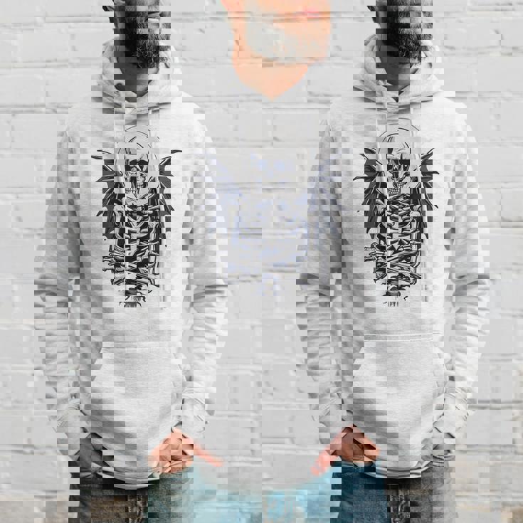 スケルトン ハロウィン コスチューム 怖い 不気味な翼 死 パーカー 彼への贈り物