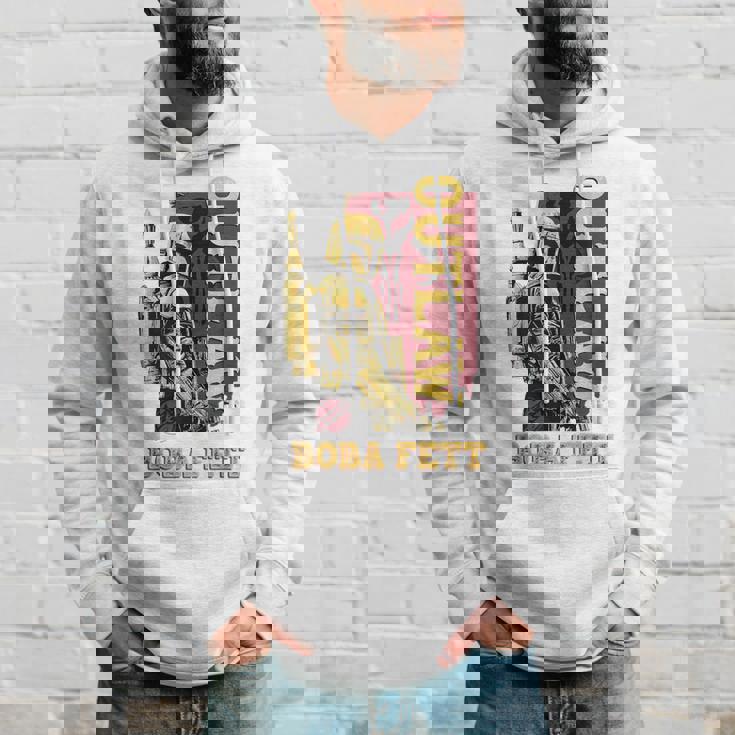 スターウォーズ ボバ・フェットの本 アウトロー 叙事詩 レトロ ポートレート パーカー 彼への贈り物