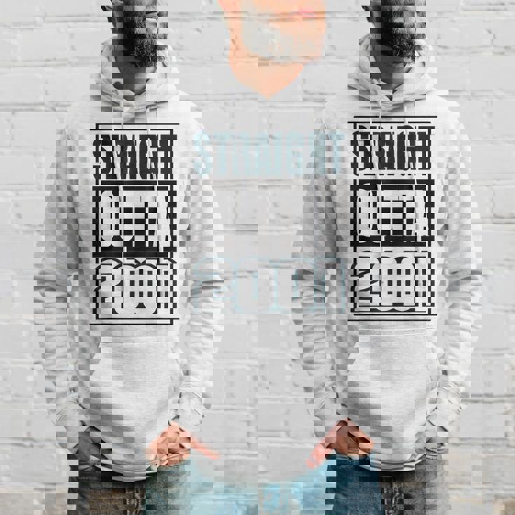 ストレイト・アウタ 2001 バースデー 2001 年生まれ 2001 ヴィンテージ パーカー 彼への贈り物