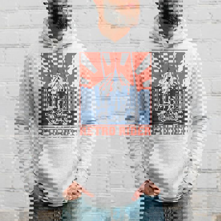 スーパーカブc100 原付バイク レトロライダー 東京日本 長袖tシャツ パーカー 彼への贈り物