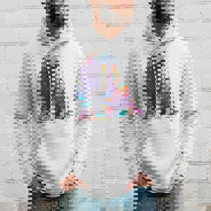 セイウチ 動物 モチーフ 作品 セイウチ パーカー 彼への贈り物